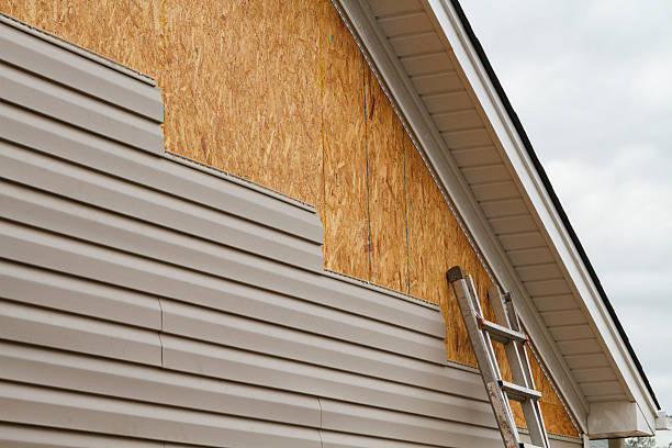 Professional Wood Siding technician working in Karns City, PA